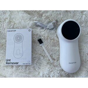 New Fabric Shaver, Rechargeable Lint Remover Sweater Defuzzer, Intelligent